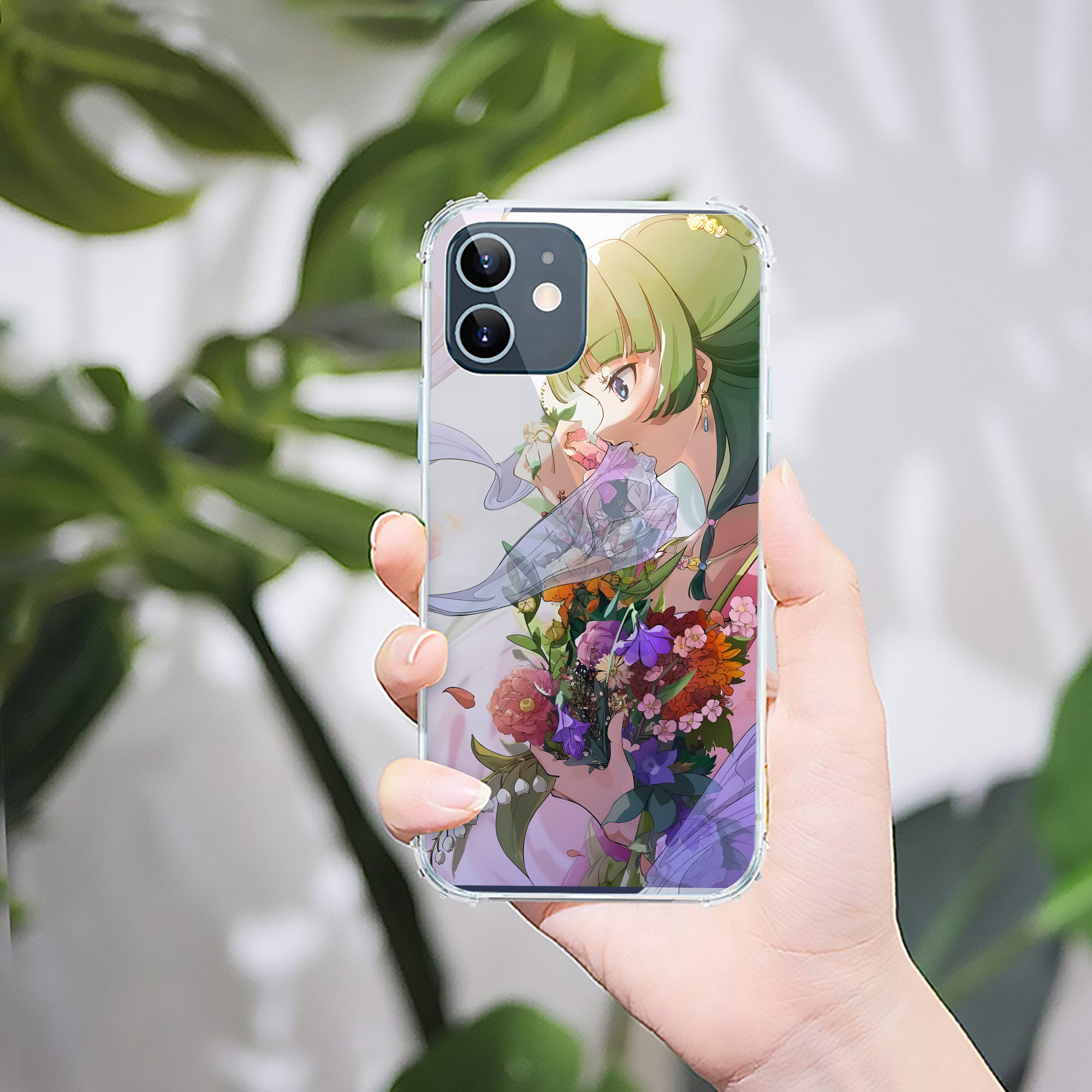 （画像用） 薬屋のひとりごと The Apothecary Diaries 【iPhone 12シリーズ対応】透明スマホケース（クリアソフトケース）